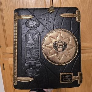 EXCLUSIVE The Mummy "Book of the Dead" Loungefly Backpack NWT